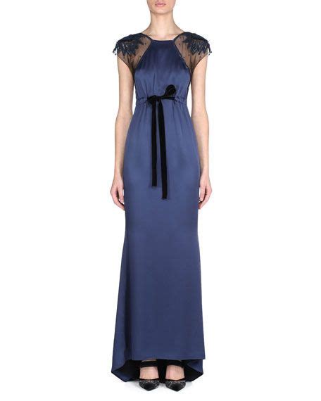 cape style sleeves dress by fendi|fendi long formal dresses.